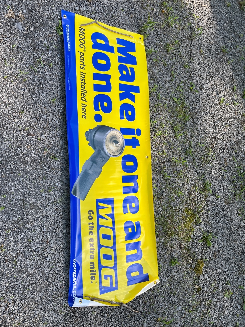 Moog Auto Parts Poly Banner 24”x72”